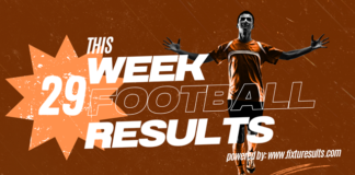 week 29 football pools results