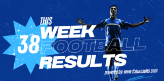 week 38 football pools results