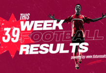 Week 39 Pool Result for Sat 28, Mar 2026 – UK 2025/2026 week 39 football pools results