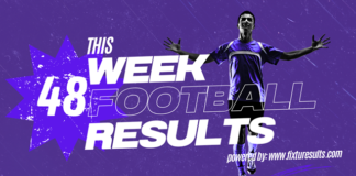 week 48 football pools results