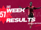 week 51 football pools results