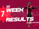 Week 7 Pool Result for Sat 15, Aug 2026 – UK 2026/2027 week 7 football pools results