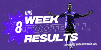 week 8 football pools results